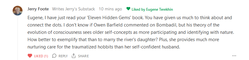 Forty-Four Mystical Insights into the Fantasy Books J.R.R. Tolkien, C.S. Lewis, and Owen Barfield (e-book)