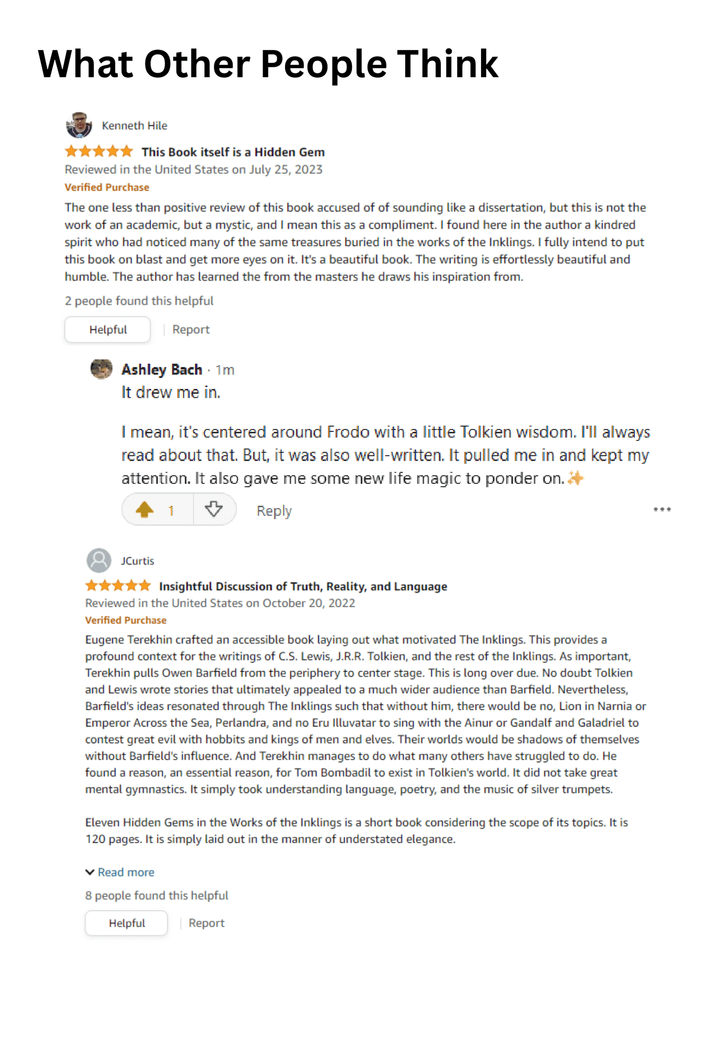 Mystical Vision of the Inklings Series (ebooks)